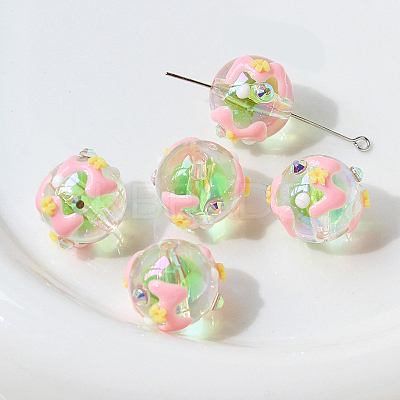 Transparent Acrylic Beads WG39989-16-1