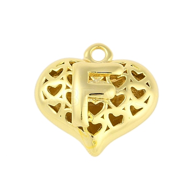 Hollow Brass Pendants for Valentine's Day KK-M289-03E-G-1