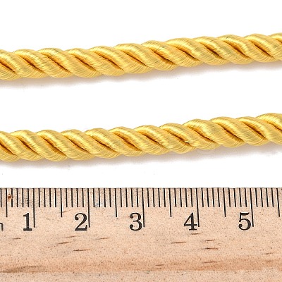5MM Nylon Twisted Cord Necklace Making FIND-G096-01G-18-1