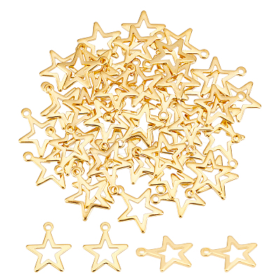 50Pcs 304 Stainless Steel Charms STAS-UN0029-14-1
