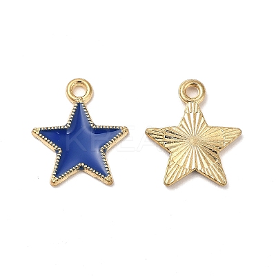 Alloy Enamel Pendants ENAM-C005-01G-03-1