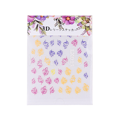 3D Flower Nail Art Sticker Decals MRMJ-T027-02K-1