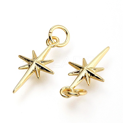 Brass Pendants X-KK-J275-02G-1
