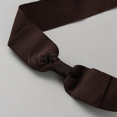 Women's Faux Suede Bowknot Stretchable Hat Band AJEW-WH0696-082O-1