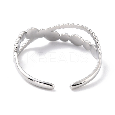 Tarnish Resistant 304 Stainless Steel Finger Rings RJEW-L102-43P-1