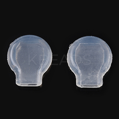 Comfort Silicone Clip on Earring Pads X-SIL-T003-03-1