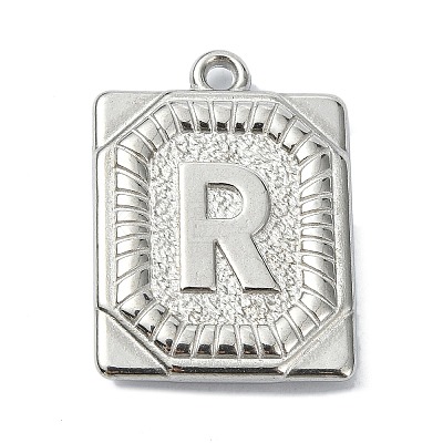 Anti-Tarnish 304 Stainless Steel Pendants STAS-U033-01P-R-1