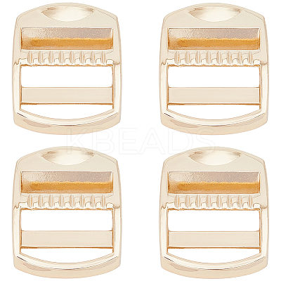 14Pcs Rectangle Alloy Buckles FIND-CY0002-02G-1