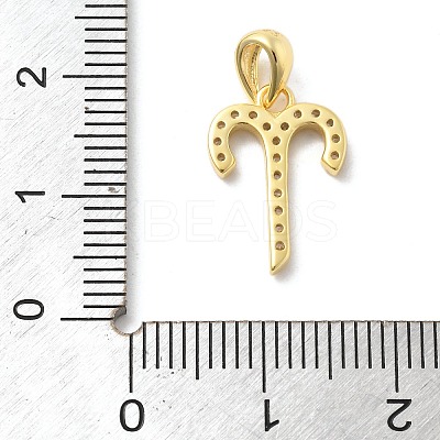 925 Sterling Silver Micro Pave Clear Cubic Zirconia Pendants LS-STER-Z012-06G-07-1