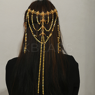 Brass Multi-layer Tassel Headpiece BI1246-1