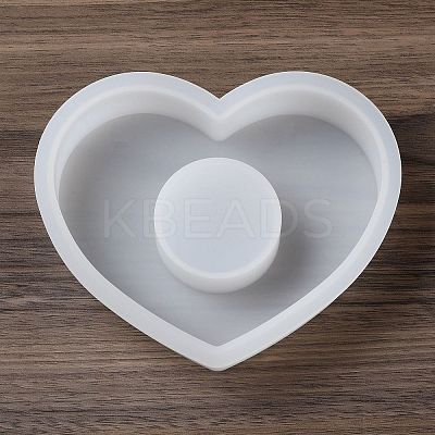 Heart Shaped Tealight Candle Holder Silicone Molds SIL-Z013-02-1