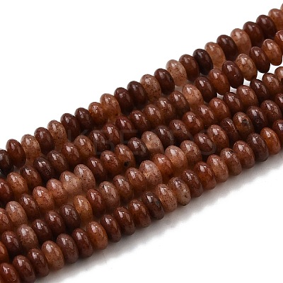 Natural Purple Aventurine Beads Strands G-S366-132-1