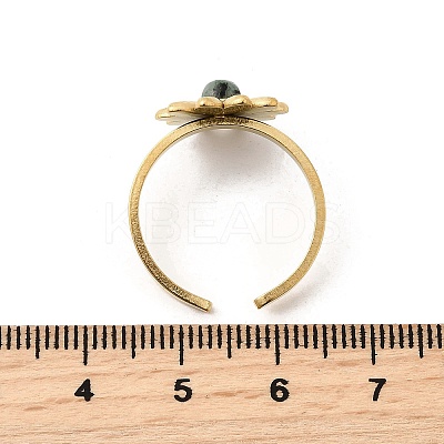 304 Stainless Steel Cuff Rings for Women RJEW-U062-02C-02G-1