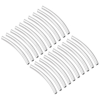 20Pcs 925 Sterling Silver Tube Beads STER-PH0001-80-1