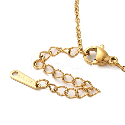 Golden 202 Stainless Steel Constellation Pendants Necklaces NJEW-K380-02G-06-1