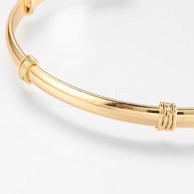 Brass Cuff Bangles BJEW-K153-02E-1