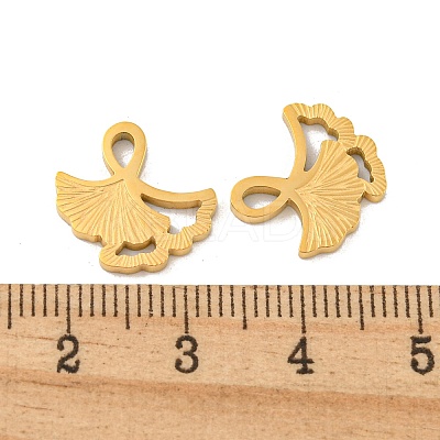 Ion Plating(IP) 304 Stainless Steel Charms STAS-S135-03G-1