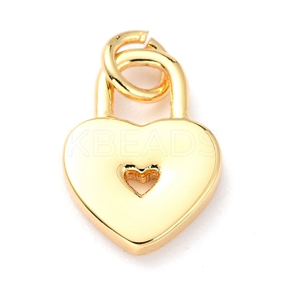 Brass Enamel Pendants KK-M218-11-RS-1