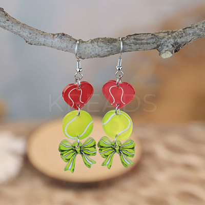 Acrylic Dangle Earrings FS-WG0D22D-05-1