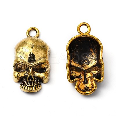 Tibetan Style Alloy Pendants TIBEP-R180-AG-LF-1