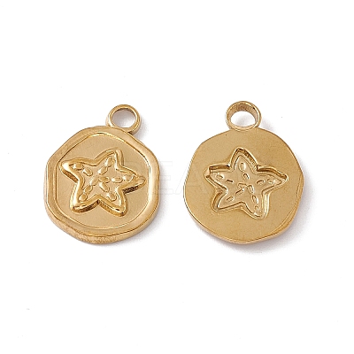 Ion Plating(IP) 304 Stainless Steel Pendants LS-STAS-K242-08G-1