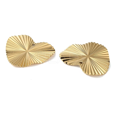 304 Stainless Steel Pendants STAS-Q308-02G-1