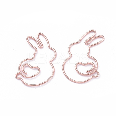 Rabbit Shape Iron Paperclips X-TOOL-K006-33RG-1