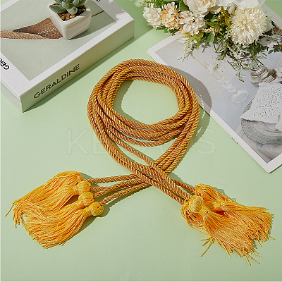 Polyester Double-end Tassels Fringed Bachelor's Gown Hanger FIND-WH20041-001A-1