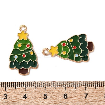 Alloy Enamel Pendants X-ENAM-I061-01KCG-01-1