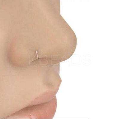 120Pcs 6 Style Acrylic L-Shaped Nose Ring AJEW-YW0001-11A-1