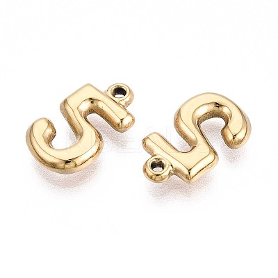 Ion Plating(IP) 304 Stainless Steel Pendants STAS-N109-261F-G-1