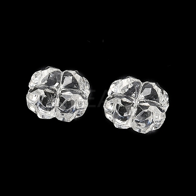 Transparent Acrylic Beads SACR-F016-03B-1