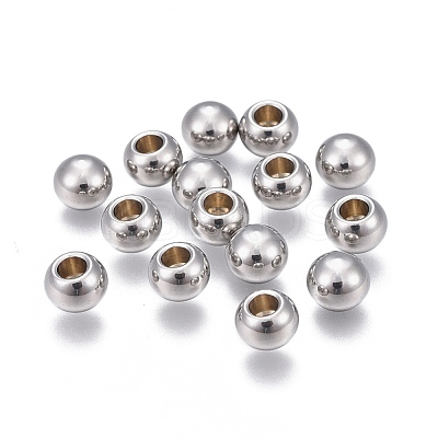 Tarnish Resistant 201 Stainless Steel Cord Ends STAS-P236-11P-1