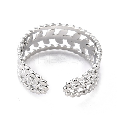 Tarnish Resistant 304 Stainless Steel Finger Rings RJEW-L102-27P-1