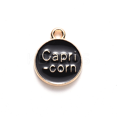 Alloy Enamel Pendants LS-ENAM-S124-01B-08E-1