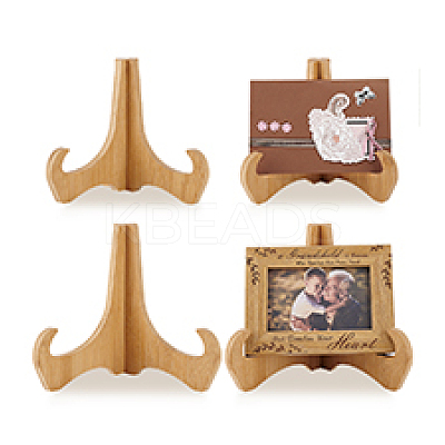 Bamboo Display Easels for Photo Frame ODIS-WH0061-94-1