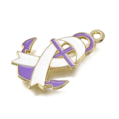 Alloy Enamel Pendants FIND-Z094-01G-02B-1