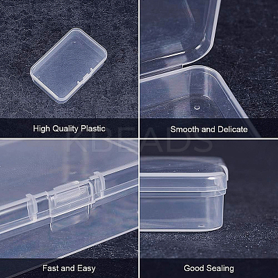 Plastic Bead Containers CON-BC0004-12B-1