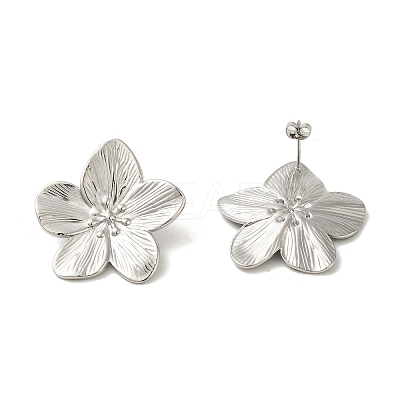 Non-Tarnish 304 Stainlee Steel Dangle Earring EJEW-Z045-03P-1