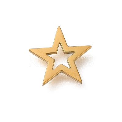 304 Stainless Steel Charms STAS-S144-01G-G-1