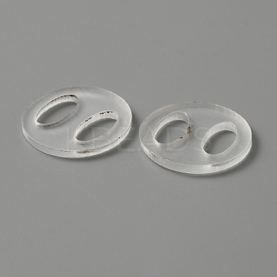 Acrylic Blank Pompom Ball Removable Button TOOL-WH0136-84-1