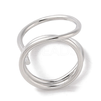 Non-Tarnish 304 Stainless Steel Finger Rings for Women RJEW-G315-01P-1
