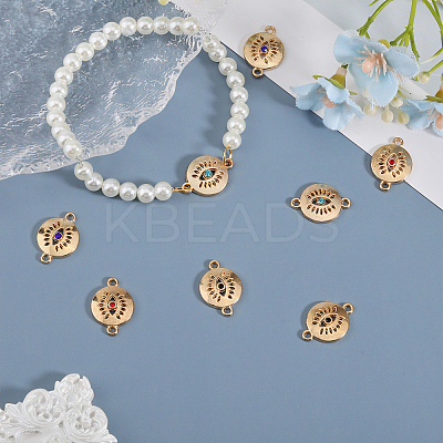 40Pcs 4 Colors Alloy Connector Charms FIND-FH0010-77-1