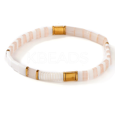 Glass Seed Bead Stretch Bracelets for Women MM2663-2-1