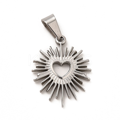 Non-Tarnish 304 Stainless Steel Pendants STAS-A073-05P-1
