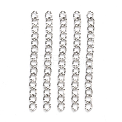 Tarnish Resistant 304 Stainless Steel Ends Chains CHS-R005-1
