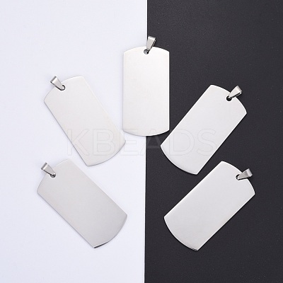 Tarnish Resistant 304 Stainless Steel Big Pendants STAS-I140-19A-S-1