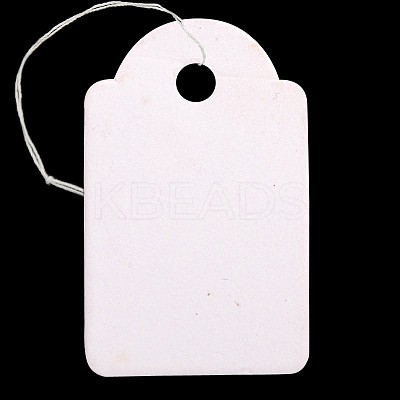 Rectangle Blank Hang tag CDIS-N001-65-1