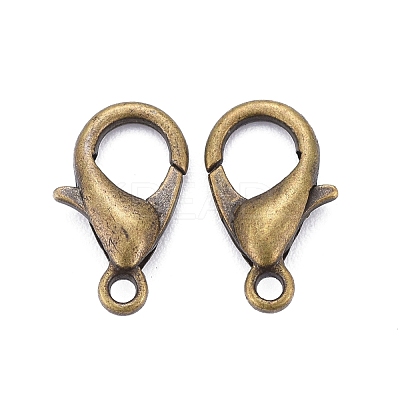 Zinc Alloy Lobster Claw Clasps E102-NFAB-1