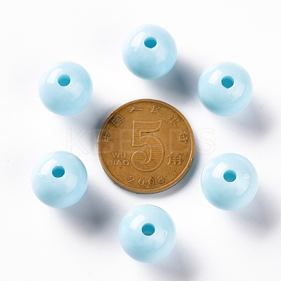 Opaque Acrylic Beads MACR-S370-C12mm-A07-1